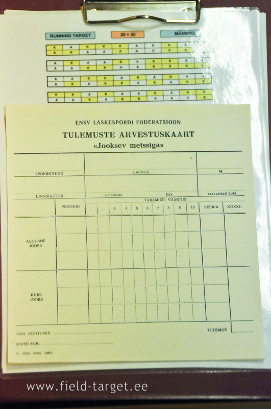 Ametlik võistlus protokollitakse nii
